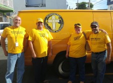 For two months Mark and Trish (center) were part of the Volunteer Ministers Puerto Rico Disaster Response Team.