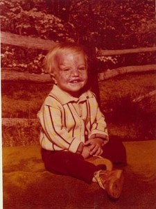 Keith Edmonds as a Toddler
