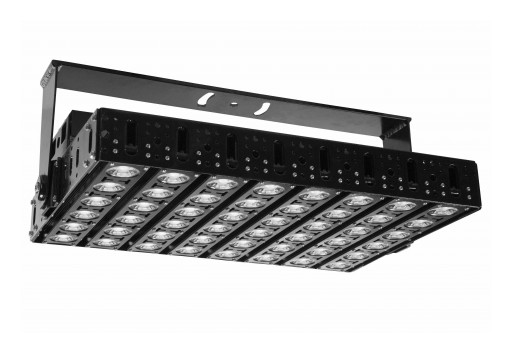 Larson Electronics Releases 480W High Bay LED Light Fixture, 120-277V AC, Day/Night Photocell