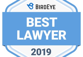 BirdEye's Best Lawyer 2019 Award 