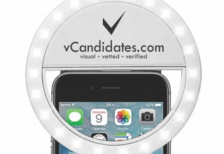 vCandidates.com Selfie Ring of Light