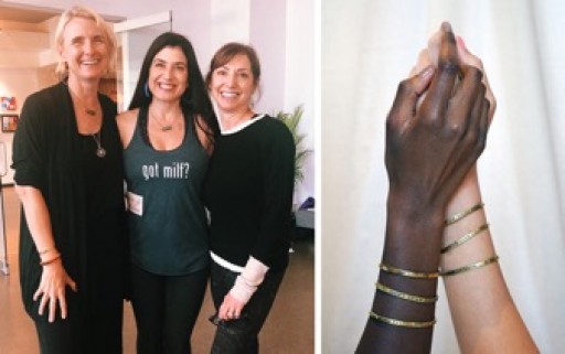 Elizabeth Gilbert and Acclaimed Authors 'Wax Poetic,' Release Catchy Cool Cuffs That Give Back