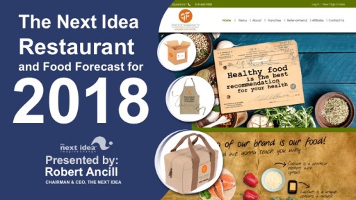 The Next Idea Restaurant and Food Forecast, 2018