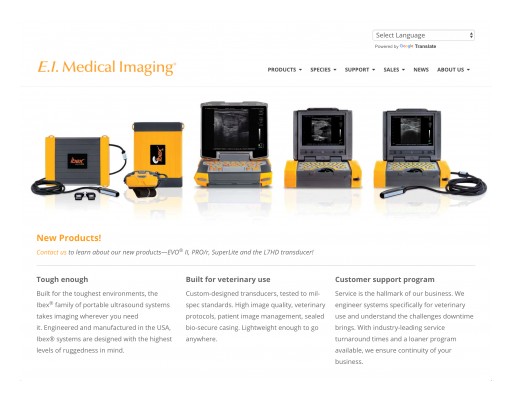 E.I. Medical Imaging Announces the Launch of New Website