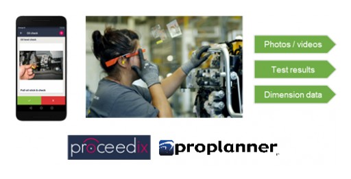 Proplanner and Proceedix Partner to Connect Smart Glasses to Factory Floor Systems