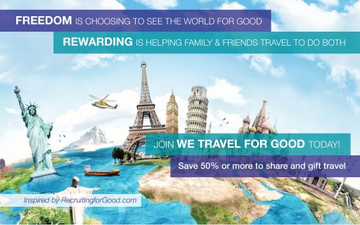We Travel for Good, a Personal Funding Service Launches to Help People Gift and Share Travel