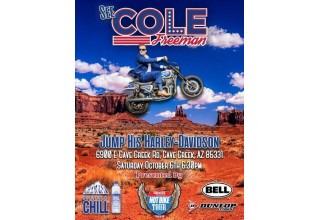 Northern Chill Naturally Alkaline Water sponsors Cole Freeman Daredevil jump in Arizona