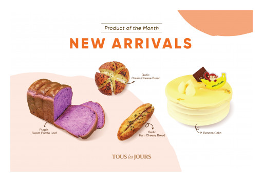 TOUS Les JOURS Bakery to Launch Purple Sweet Potato Bread and More