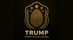 Trump American DNA Badge
