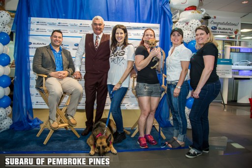 Subaru of Pembroke Pines Hosts 3rd Annual 'Dog Appreciation Pawty' in Support of Pooches in Pines