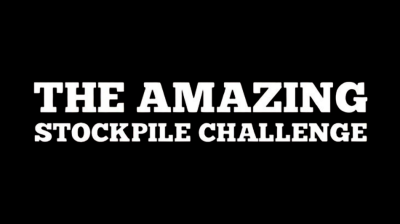 The Amazing Stockpiling Challenge