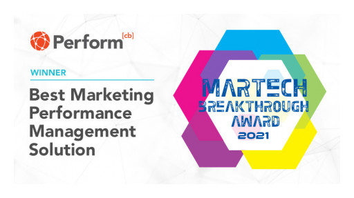 Perform[cb] Recognized for Best Marketing Performance Management Solution in 2021 MarTech Breakthrough Awards