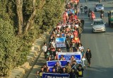 Kathmandu volunteers participated in the Youth For Human Rights International Walk for Human Rights.