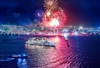 Celebration of the Maiden Voyage Anniversary of the Scientology Motor Vessel Freewinds.