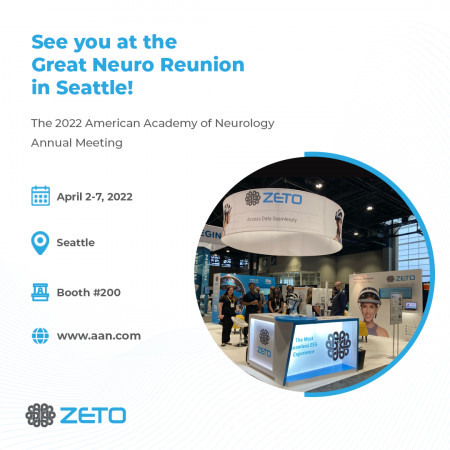 Zeto team at the 2022 AAN Annual meeting