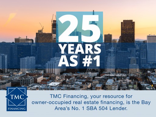 TMC Financing Retains Title as No. 1 504 Lender in the Bay Area for 25th Year