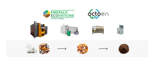 Emerald Ecovations Partners With Octoen, an Advanced Composting Machine Manufacturer