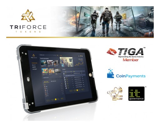 Blockchain Gaming Startup TriForce Tokens Announces Pre ICO on 14th of October