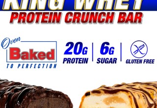 New King Whey Protein Crunch Bar