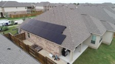 Solar Panels on Roof of Home