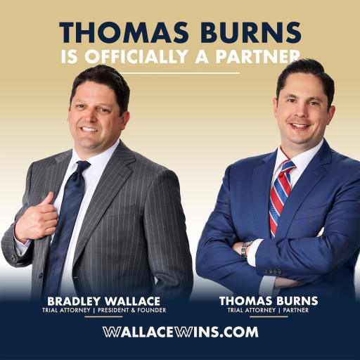 The Wallace Firm Names Thomas Burns as First Partner in Firm’s 9+ Year History