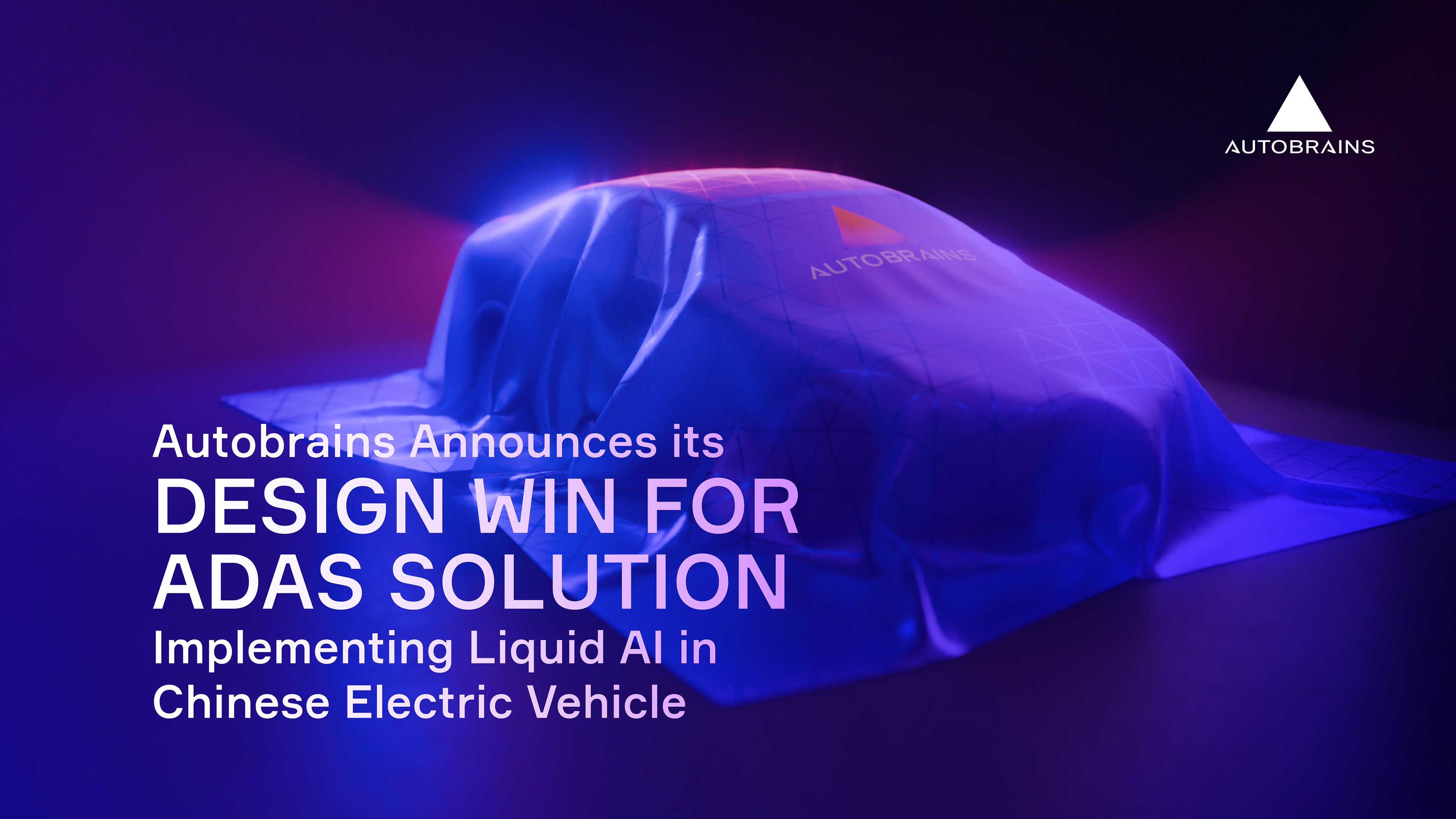 Autobrains Announces Its Design Win For ADAS Solution Implementing 