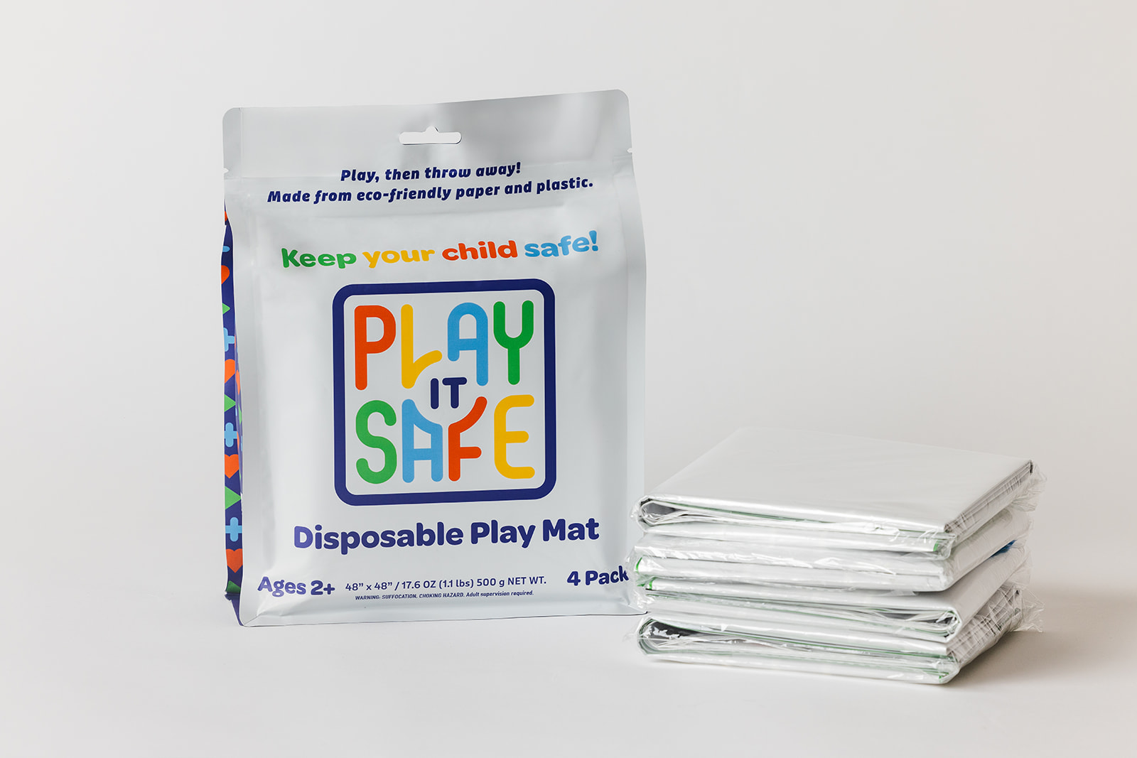 Play It Safe Play Mat 4-Pack