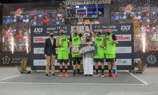 Riga is Champion of FIBA 3X3 World Tour