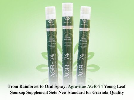 Soursop Oral Spray: AGR-74 Young Leaf Graviola Extract