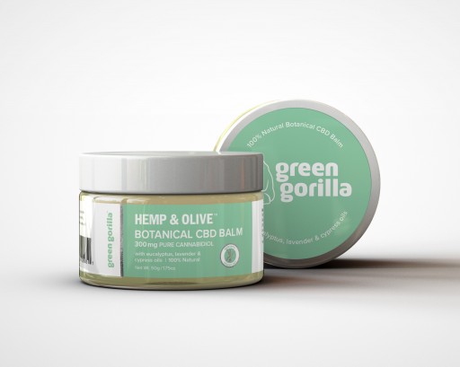 Green Gorilla Launches USDA Certified, Made With Organic Ingredients, Botanical CBD Balm to Help Treat Muscle Soreness and Inflammation