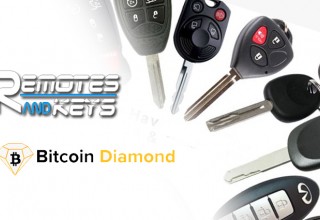 Remotes And Keys Logo with Bitcoin Diamond (BCD)