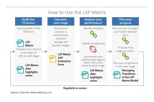 CSA Research Launches Data-Based Series for Language Service Providers to Benchmark Business and Operational Maturity Against Proprietary LSP Metrix™