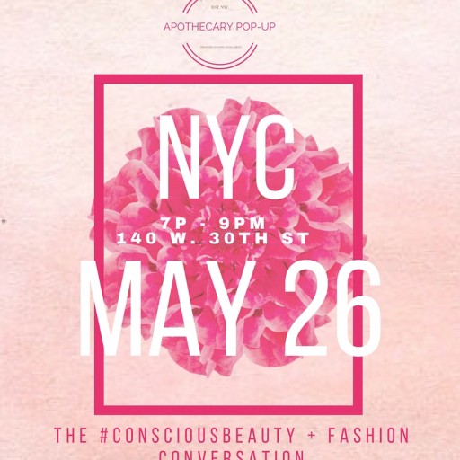Apothecary Pop-Up to Present Moderated Conversation on Sustainability in the Beauty Product and Fashion Industries