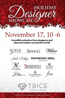 Trice Jewelers Will Host Annual Holiday Designer Showcase with Top International Jewelry Brands and Watchmakers