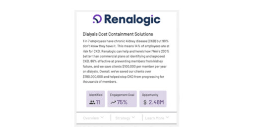 Renalogic Partners With Springbuk in Innovative, New Health Intelligence Marketplace for Employers and Benefits Advisors