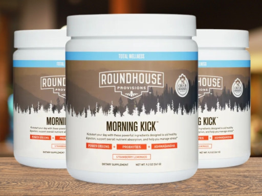 Roundhouse Provisions Morning Kick Reviews 2025 – Chuck Norris' Superfood Energy Drink for Gut Health & Metabolism