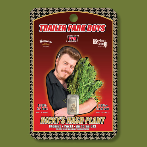 The Trailer Park Boys, Hemptown Naturals and Brothers Grimm Seeds Team Up to Launch Ricky's Hashplant