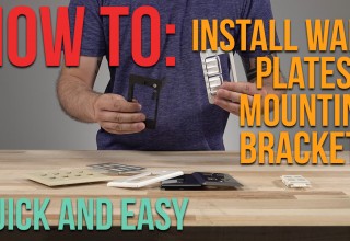 How To Install Wall Frame Mount Brackets and Wall Plates