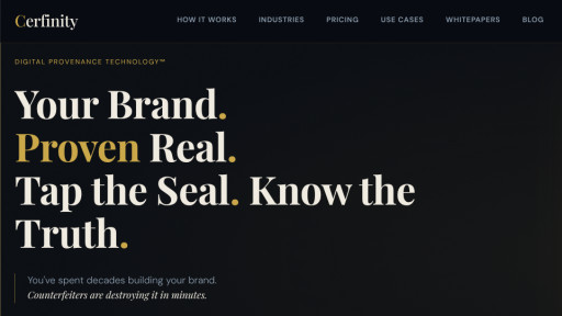 As Counterfeiting Moves to the Resale Market and the EU Digital Product Passport Takes Effect, Product Authenticity Is Becoming Platform Infrastructure, New Cerfinity White Paper Argues