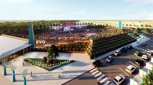 EVO Entertainment Group® Announces Plans for 15,000 Seat Amphitheatre in Schertz, TX