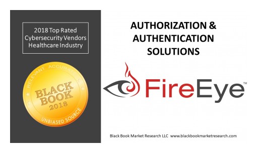 FireEye Ranks Top Authorization & Authentication Solution in Client Experience, 2018 Black Book Cybersecurity User Survey