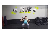 Kettle Bell Squats with Rotational Press