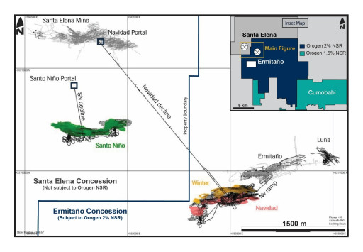 Orogen Royalties Announces Permitting Update for Portal Construction at Ermitaño's Navidad Deposit