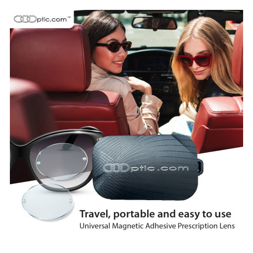 Oooptic Releases Universal Magnetic Adhesive Prescription Lens