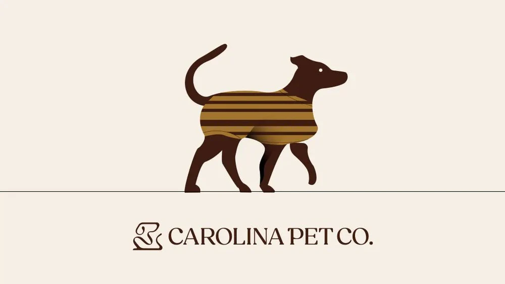 Carolina Pet Co. Brand Evolution Graphic