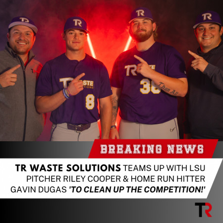 TR Waste Solutions Partners with Riley Cooper & Gavin Dugas