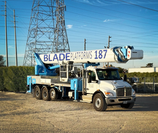 Blade Platforms Announces Exclusive Launch of the Blade 187 - Redefining Aerial Access for Transmission Towers and Utility Work