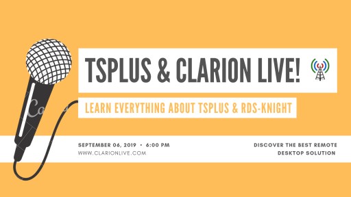 TSplus Remote Access Featured in ClarionLive!