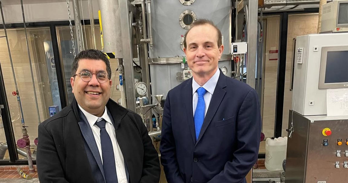 SiC Systems co-founders SiC Systems Seyed Soheil Monsouri and Christopher J. Savoie