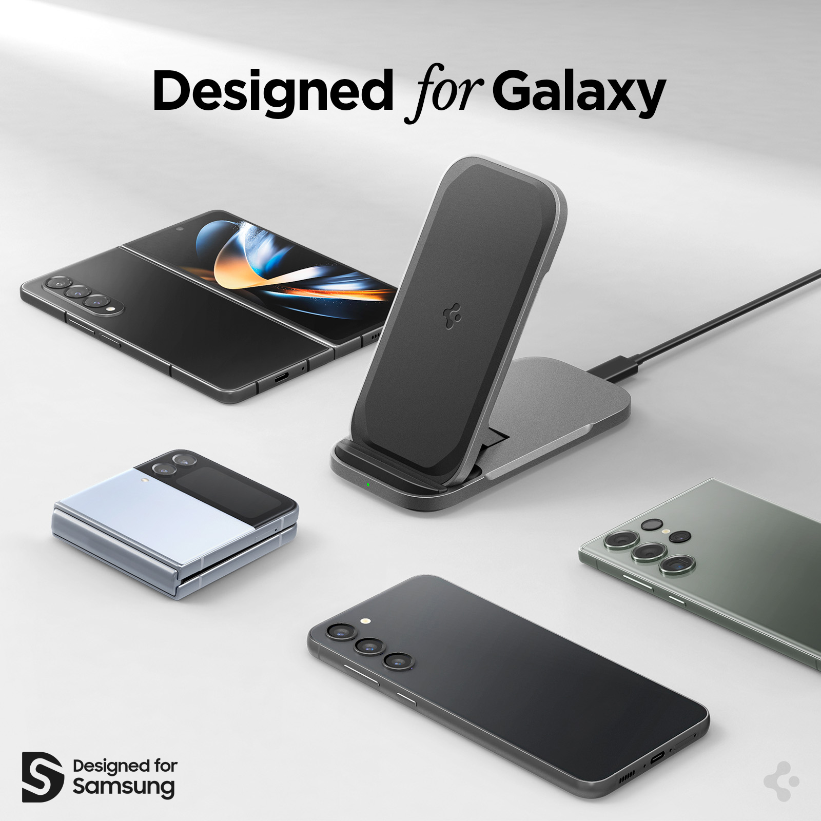 The New Spigen 'Designed for Samsung' Certified Wireless Charger